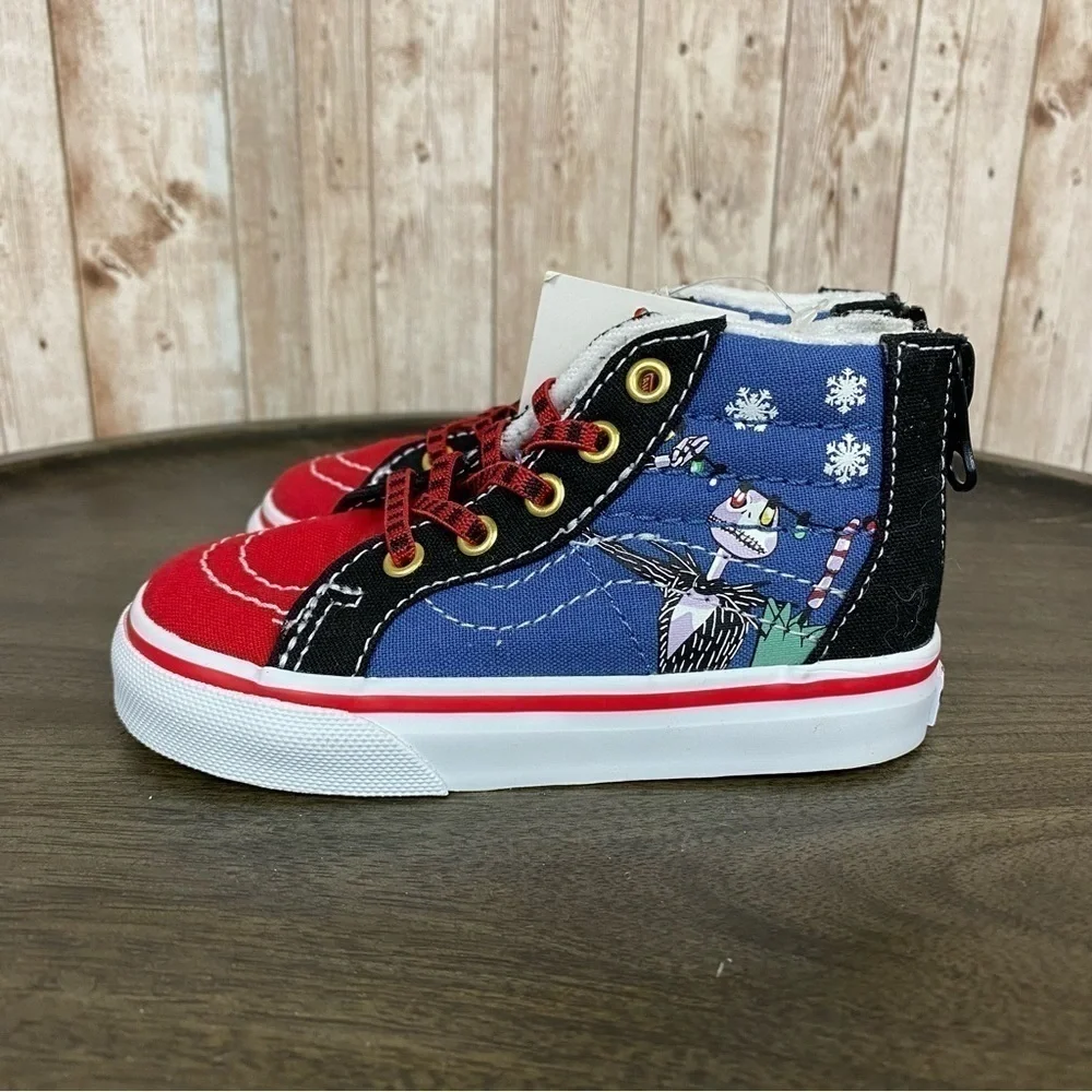 Vans x Disney’s Nightmare Before‎ Christmas Sk8-Hi Zip Christmastown Sneaker